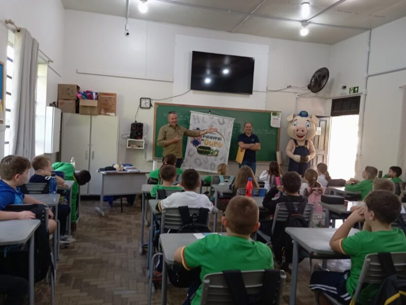 Projeto Palavras de Ouro — cerimônia de lançamento