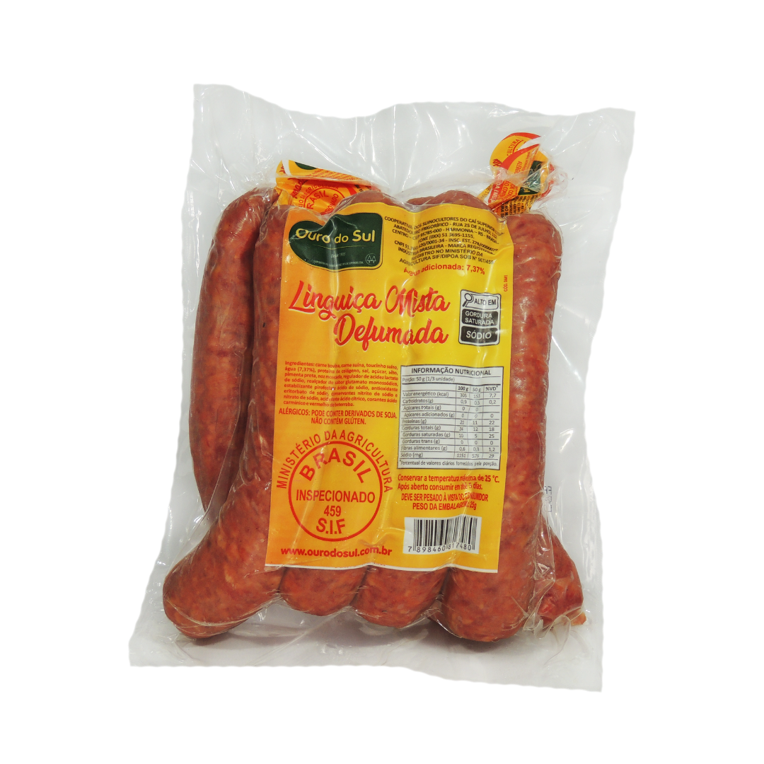 Linguiça Mista Defumada