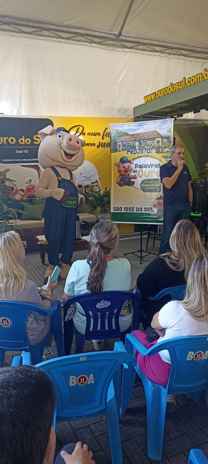 Lançamento Palavras de Ouro na Guten Fest