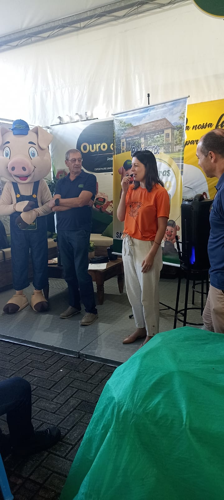 Estande Ouro do Sul na Guten Fest